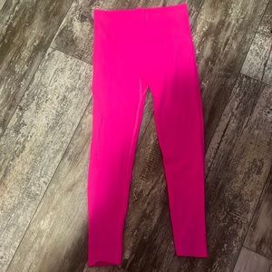 Hot Pink Skin Tight Leggings